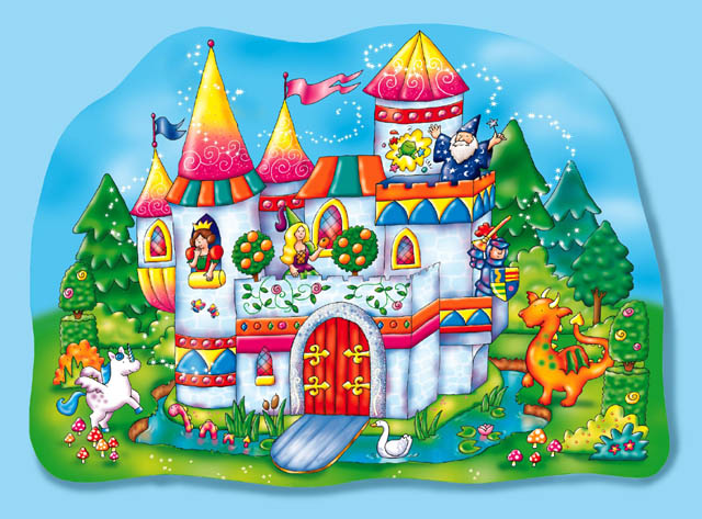 Χάρτινο puzzle – «Το μαγικό κάστρο»