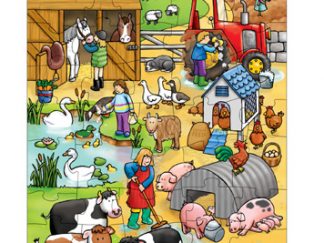 Puzzle "Φάρμα των ζώων"-0